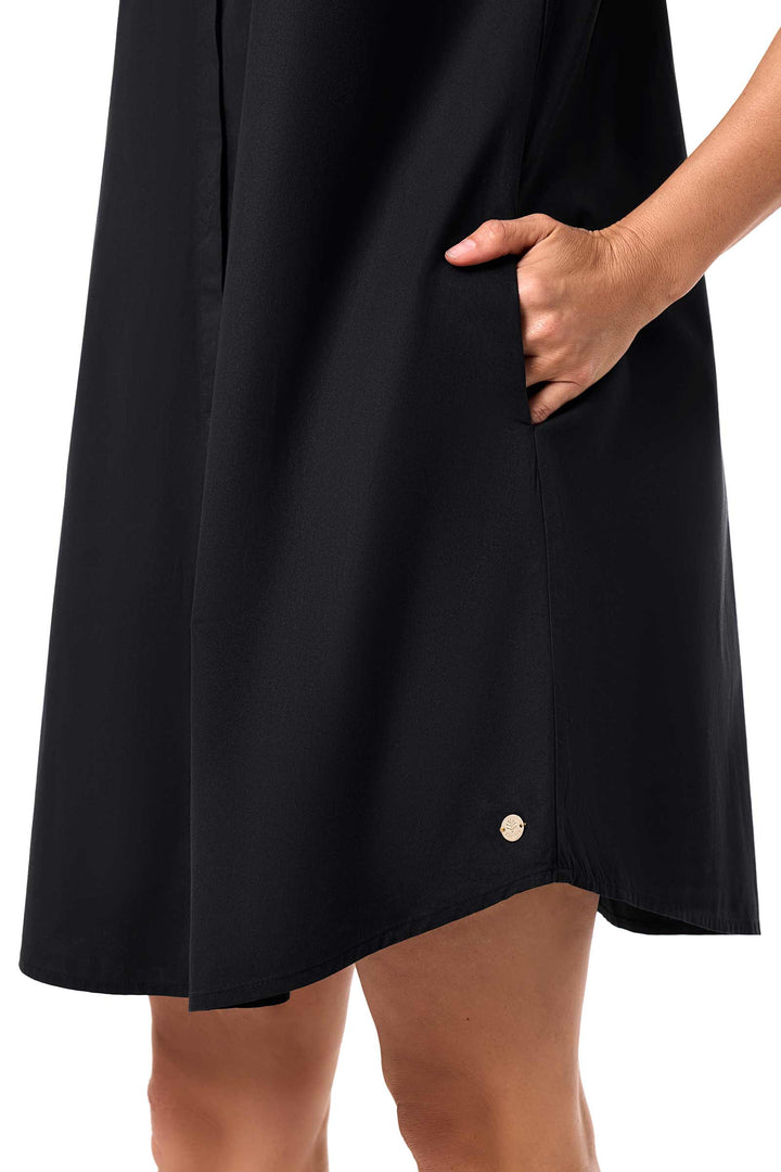 Sleeveless Dress | Black position-6