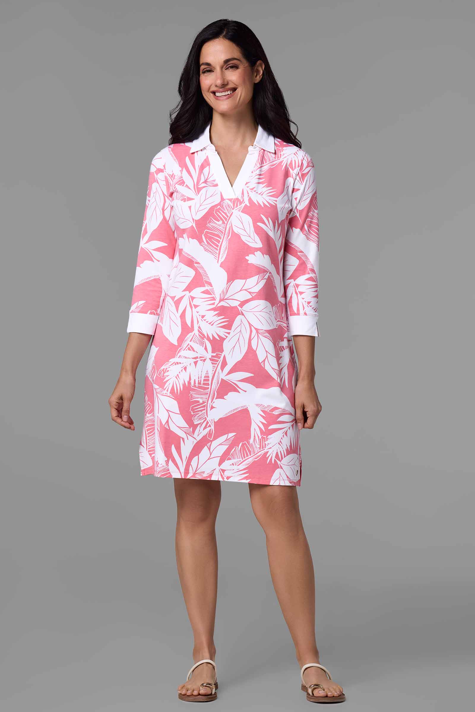 Color_Flamingo Pink Palm Paradise