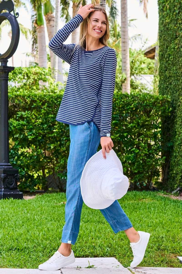 Weekend Pants | Light Indigo Chambray position-9
