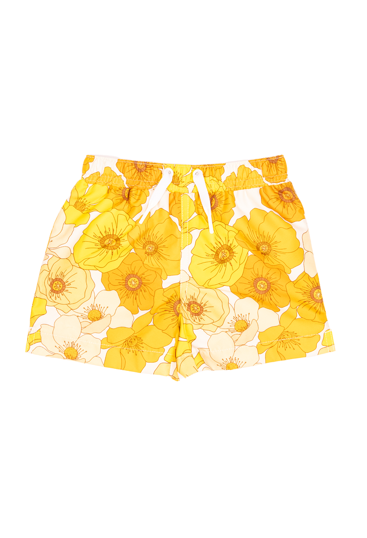 Boys' Swim Trunks | Sunset Floral position-1