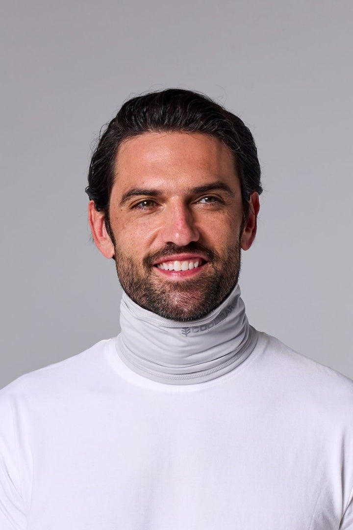 Unisex Performance Neck Gaiter | White position-1