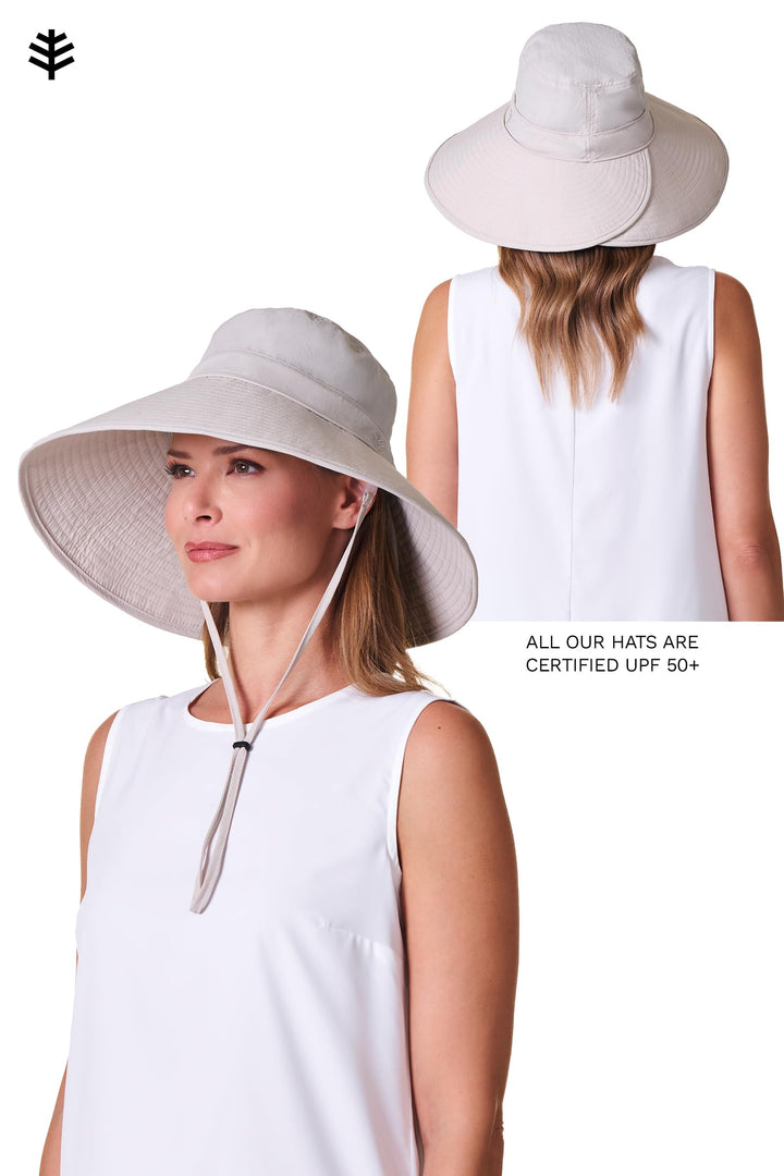Women's Travel Hat | Sand position-4